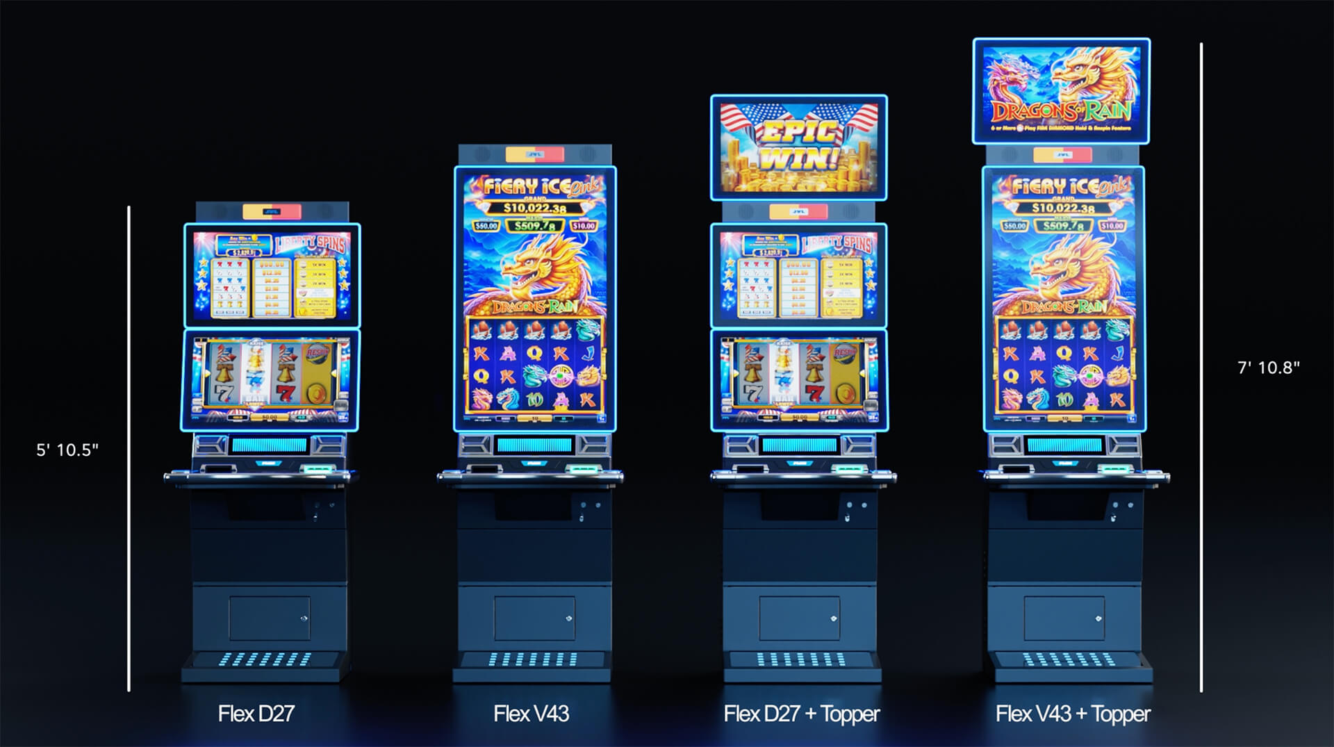 JVL Entertainment FLEX skill game terminals